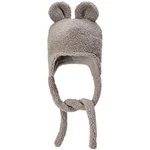 T-TOMI TEDDY Cap Grey čepice 3-6 months (36-40 cm) 1 ks