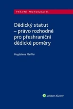 Dědický statut - Magdalena Pfeiffer