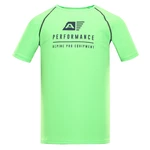 Men's functional T-shirt with cool-dry ALPINE PRO PANTHER neon green gecko