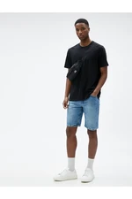 Koton Basic T-Shirt Crew Neck Short Sleeve Cotton