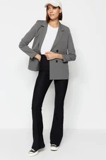 Women's blazer Trendyol Gray