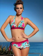 Take your swimsuit (3) + mini pareo for FREE! Raspberry-blue