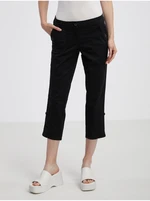 Black women's three-quarter length trousers CAMAIEU - Ladies