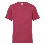 Red Fruit of the Loom Cotton T-shirt