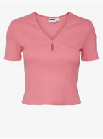 Coral Women's Basic T-Shirt Noisy May Maya - Women