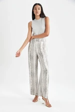 DEFACTO Wide Leg Wide Leg With Pockets Satin Pants