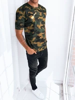 Men's khaki T-shirt Dstreet