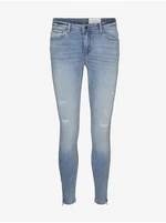 Light blue skinny fit jeans Noisy May Kimmy - Women