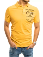 Men's Yellow Polo Shirt Dstreet