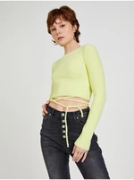 Neon green short sweater TALLY WEiJL