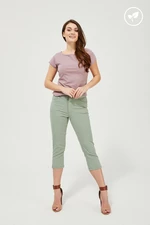 Lyocell trousers - olive