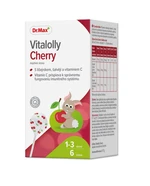 Dr. Max Vitalolly Cherry s lišejníkem, šalvějí a vitaminem C 6 lízátek