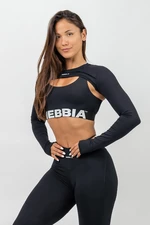 NEBBIA Fitness bolero s dlouhými rukávy TRUE HERO