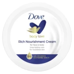 DOVE Body Love rich nourishment krém na tvár a telo 150 ml