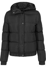 Women's Puffer Hooded Jacket Black