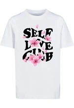 Children's T-shirt Self Love Club white