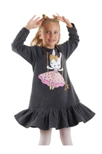 Denokids Glitter Rabbit Girl's Dress