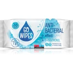 GoWipes Anti-Bacterial Effect D-Panthenol vlhčené čistiace obrúsky na ruky a telo 60 ks