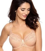 Gorteks Nella lace half padded bra beige