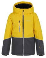 Boys' ski jacket Hannah ANAKIN JR vibrant yellow/dark grey melange