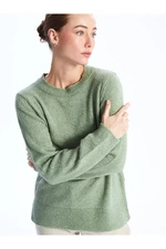 LC Waikiki Crew Neck Plain Long Sleeve Women's Knitwear Sweater