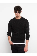 LC Waikiki Crew Neck Long Sleeve Men's Knitwear Sweater