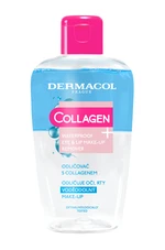 Dermacol Dvoufázový odličovač voděodolného make-upu Collagen Plus (Waterproof Eye & Lip Make-Up Remover) 150 ml