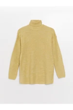 LC Waikiki Turtleneck Plain Long Sleeve Women's Knitwear Sweater