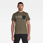 G-STAR T-Shirt - Ripstop pt graphic r t ss green