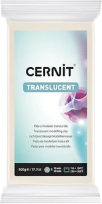 Cernit Polymer Clay Translucent Polymerová hmota Translucent White 500 g