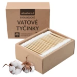 ALLNATURE Ekologické vatové tyčinky 200 ks