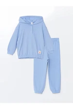 LC Waikiki LCW baby Hooded Baby Girl Tracksuit Set