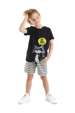 Denokids Raccoon Boy's T-shirt Shorts Set