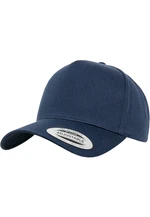 5-Panel Curved Classic Snapback Navy