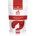 Orientana Bio Henna Long Hair pečující barva na vlasy odstín Mahogany Red 100 g