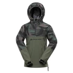 Grey-pink children's jacket ALPINE PRO GIBBO