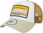 New Era 9Forty AF Trucker Patch Stone/White UNI Cappello