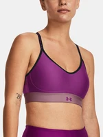 Fialová športová podprsenka Under Armour Infinity Covered Low