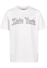 Children's T-shirt New York white