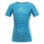 Children's quick-drying T-shirt ALPINE PRO BASIKO neon atomic blue variant pa