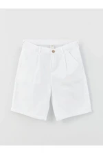 LC Waikiki LCW Kids Comfortable Fit Linen-Mixed Boys Shorts.