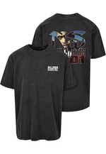 Nas Stillmatic Acid Washed Oversize Tee Black