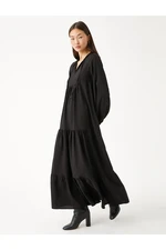 Koton Floor-Length Dress with a Comfortable Cut