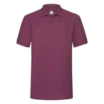 Burgundy Heavy Polo Friut of the Loom