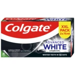 COLGATE zubná pasta Advanced White Charcoal 2 x 75 ml