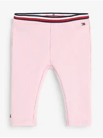 Pink Girls' Ribbed Sweatpants Tommy Hilfiger - Girls