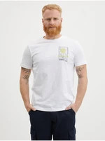 White men's T-shirt LERROS - Men