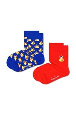 Detské ponožky Happy Socks Kids Rubberduck 2-pak