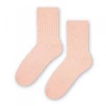 Steven vlněné 093 pudrově růžové Dámské ponožky 38/40 růžová