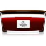 Woodwick Trilogy Sun Ripened Berries vonná svíčka s dřevěným knotem (hearthwick) 453.6 g